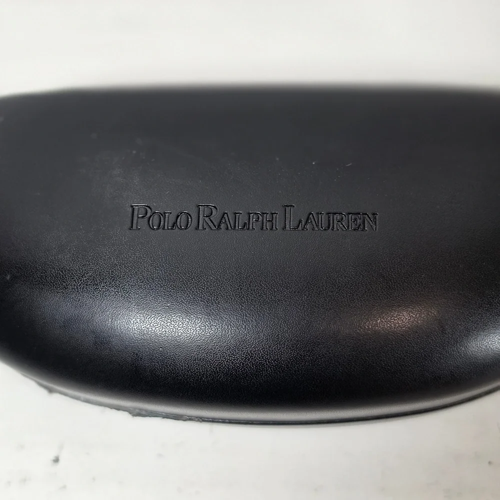 Polo Ralph Lauren Sunglasses Case Black Hard Shell Clamshell‎ Eyewear Protector